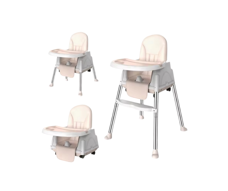 Silla Comedor Para Bebe 3 En 1 Portátil Varias Alturas