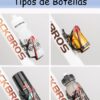 Porta Caramañola + Botella Agua 750ml Rockbros Boca Silicona - Image 2
