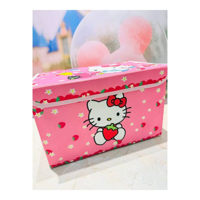 Caja Almacenamiento de Tela Plegable con Tapa Sanrio Kawaii - Image 3