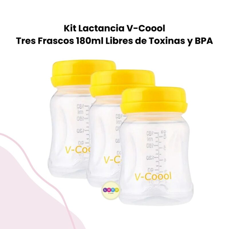 Kit Lactancia Materna Libre de BPA - Lonchera Termica V-coool - Image 6