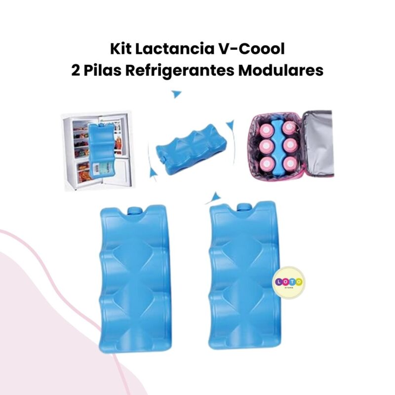 Kit Lactancia Materna Libre de BPA - Lonchera Termica V-coool - Image 5