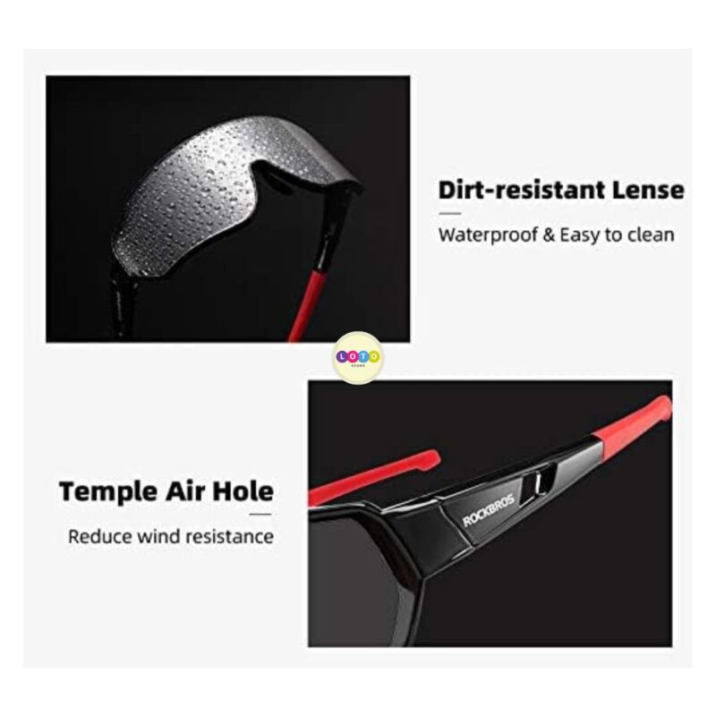 Gafas Fotocromáticas Ciclismo Rockbros Uv400 Unisex Ruta Mtb - Image 3