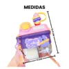 Botilito Botella Doble Agua Niños Termo Correa Ajustable - Thumbnail Image 3
