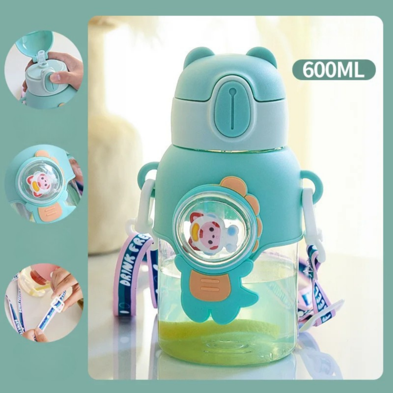Botilito Infantil Niños Termo Correa Ajustable