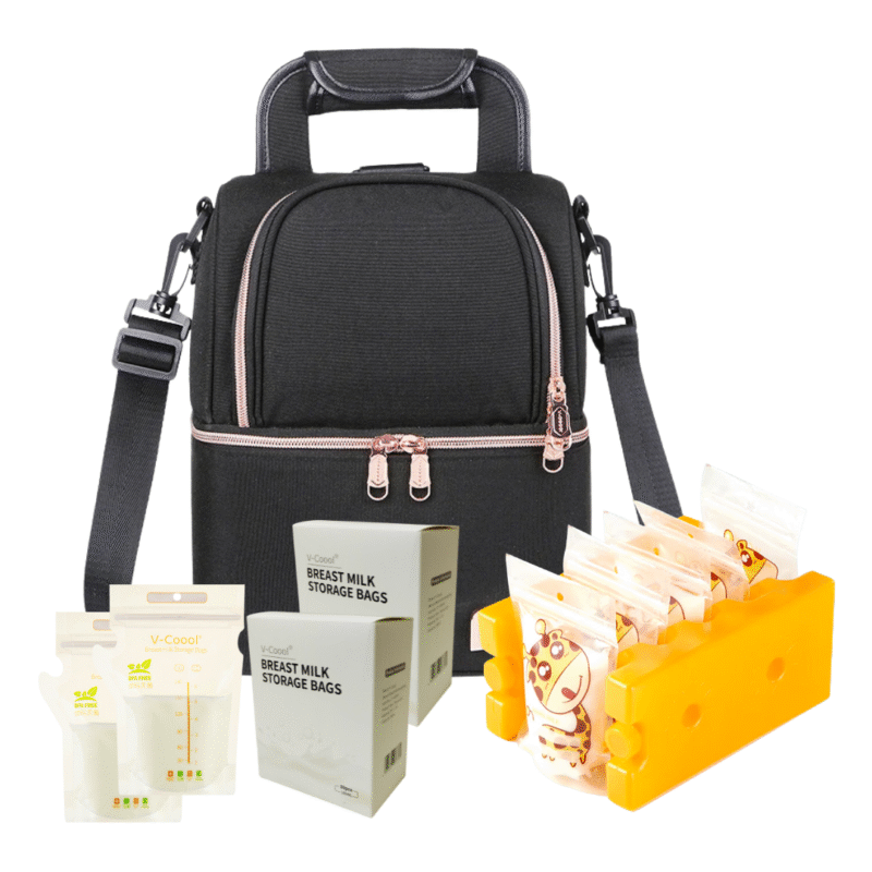 Kit Lactancia Materna Bolsas - Lonchera Termica V-Coool