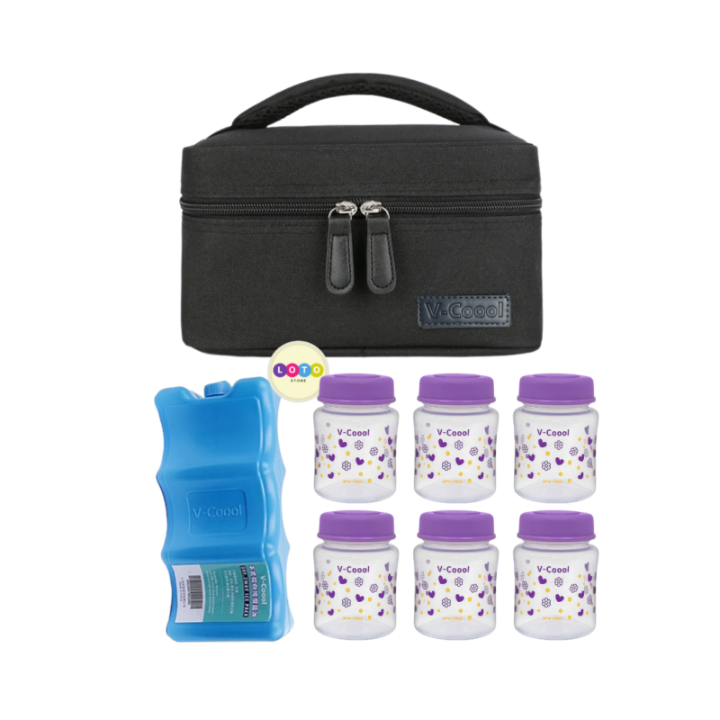 Kit de Lactancia Materna Libre de BPA: Almacenar y Transportar Leche Materna Correctamente