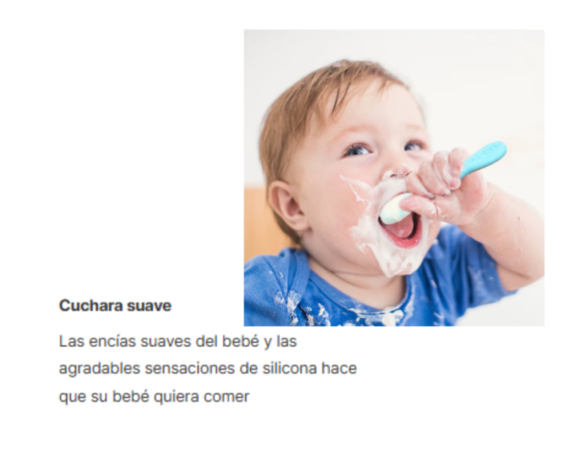 Set Cubiertos Silicona + Chupo Alimentador Bebé Bpa-free - Image 8