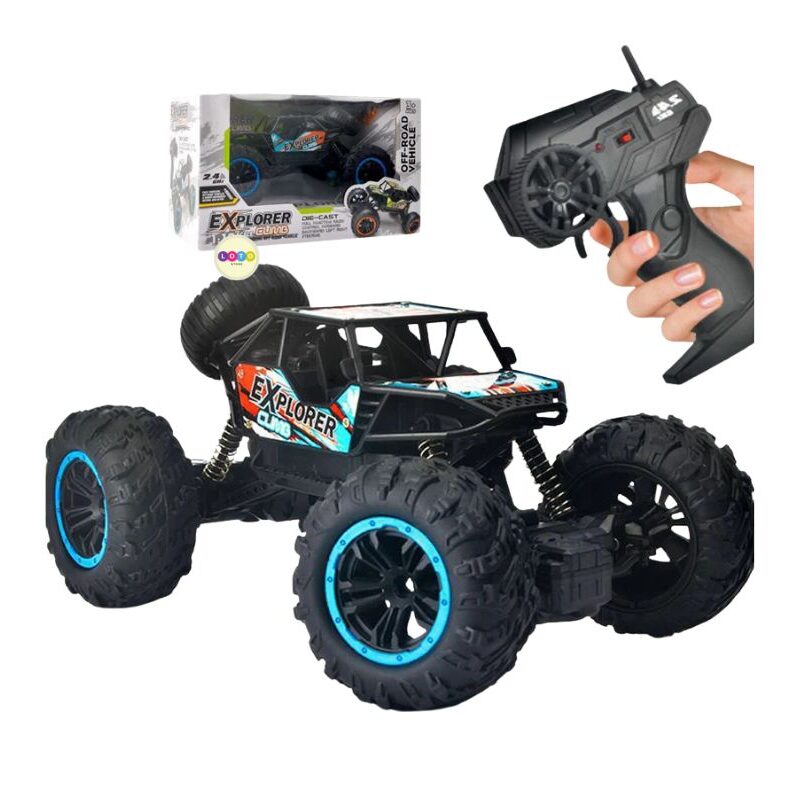 Carro Todoterreno Acrobático Control Remoto Con Dos Baterías